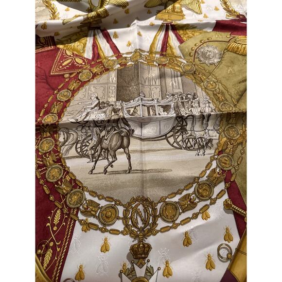 Hermes Napoleon Silk Scarf - Picture 3 of 5